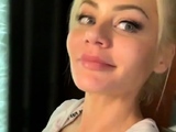 Amateur Horny Blonde Masturbates with Beer More webcamgirls