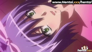 Hot Hentai Teen in Leotard Fucking for Creampie