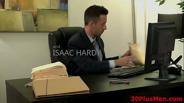 Hunk strokes his cock